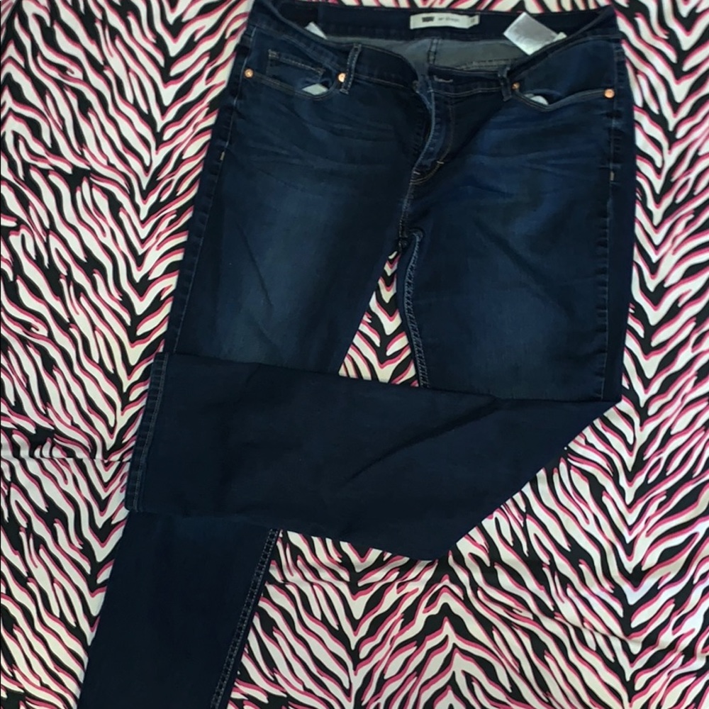 Dark Blue Jean Pants